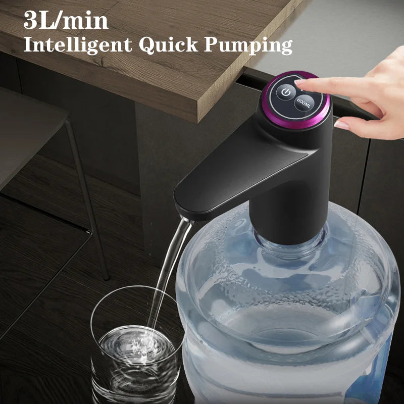 Water Pump 19 Liters Water Dispenser for Bottle Mini USB Automatic Electric Water Gallon Bottle Pump Drinking Dispenser 999