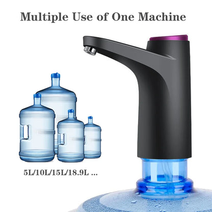 Water Pump 19 Liters Water Dispenser for Bottle Mini USB Automatic Electric Water Gallon Bottle Pump Drinking Dispenser 999